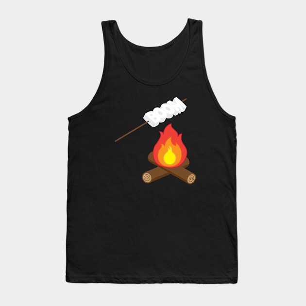 The Office - Boom Roasted Marshmallow Tank Top by Shinsen Merch